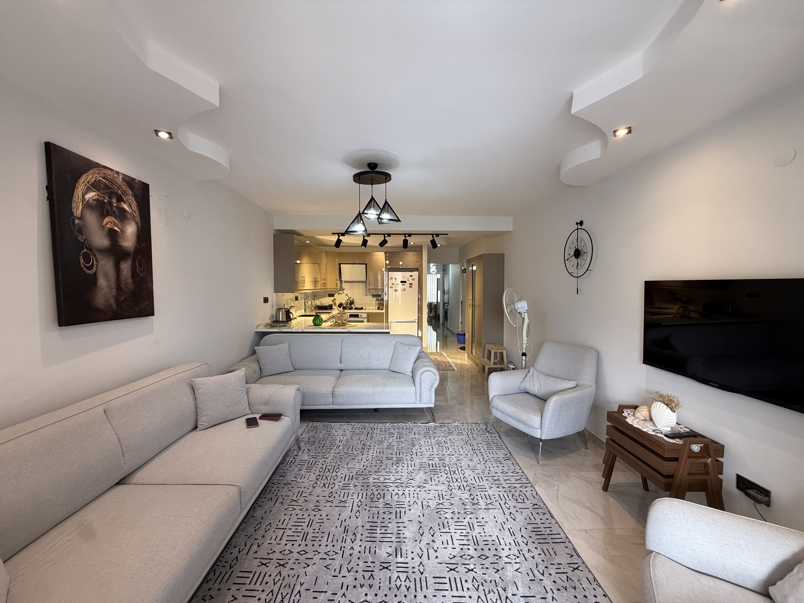 Gemeubileerd 2+1 appartement te koop in Flamingo 8 Vakantieoord, Tömük, Erdemli, Mersin
