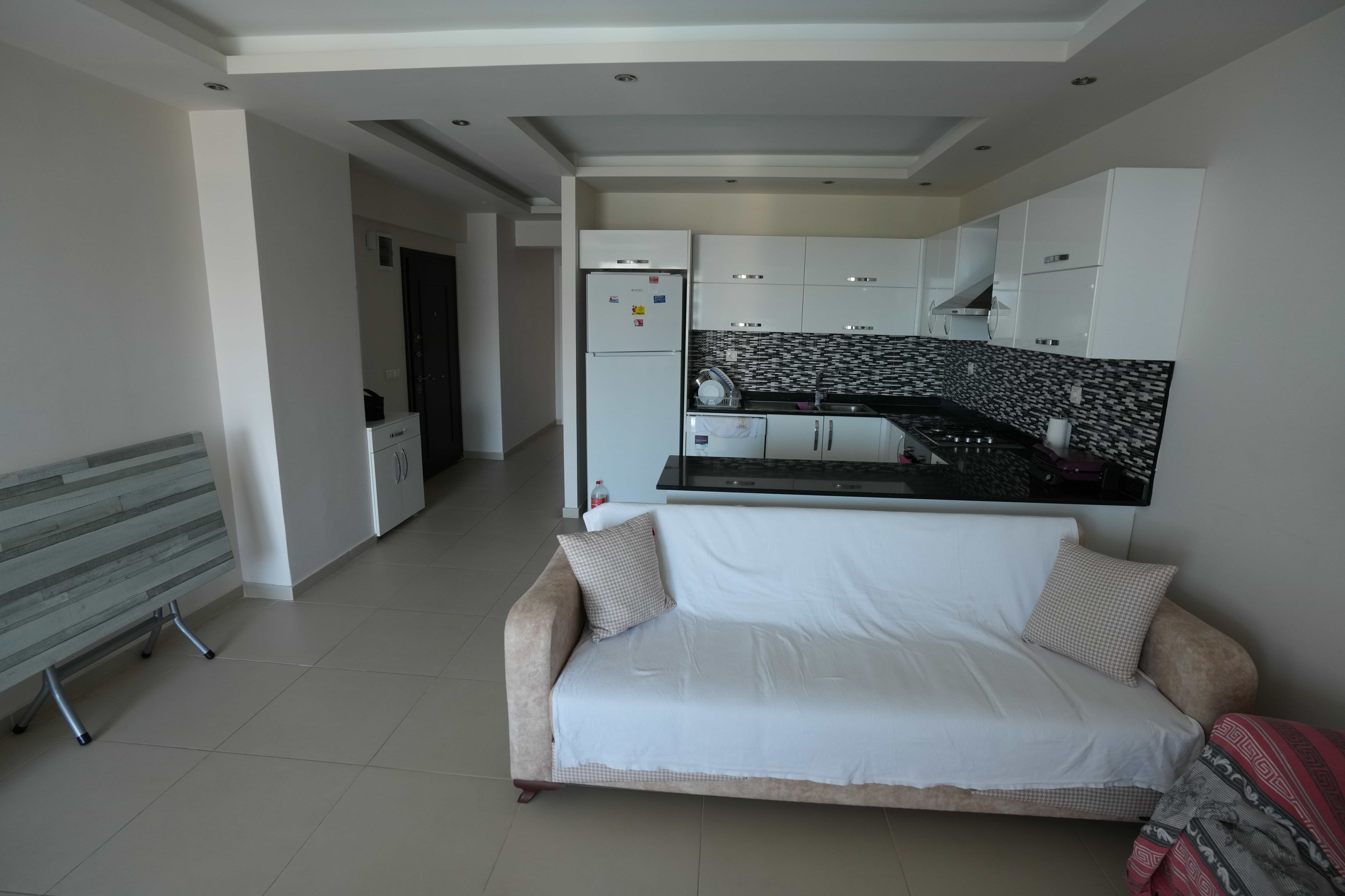 Möblierte 2+1-Zimmer-Wohnung in Mersin, Kargıpınarı Liparis Sunlife Site zu verkaufen