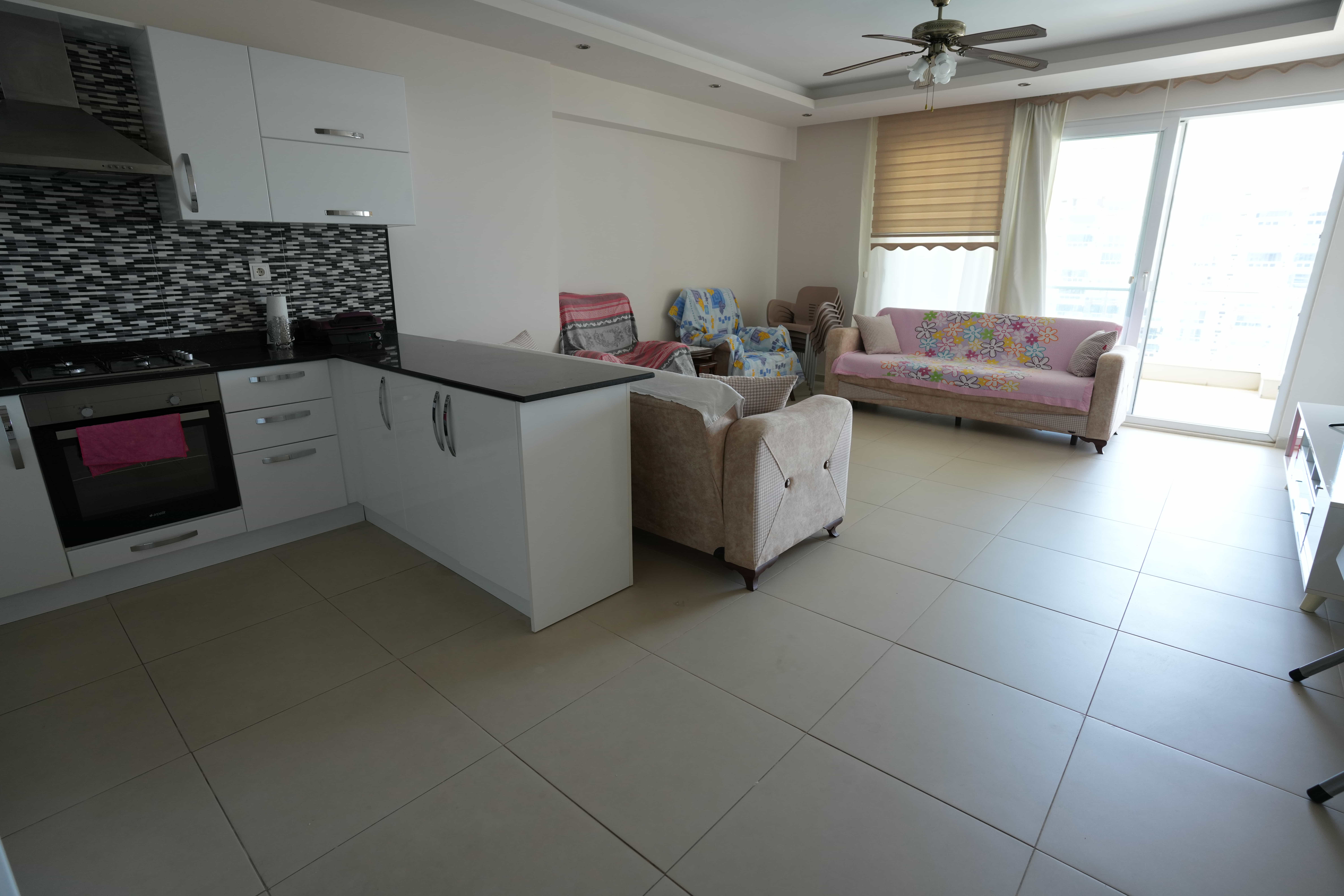 Möblierte 2+1-Zimmer-Wohnung in Mersin, Kargıpınarı Liparis Sunlife Site zu verkaufen